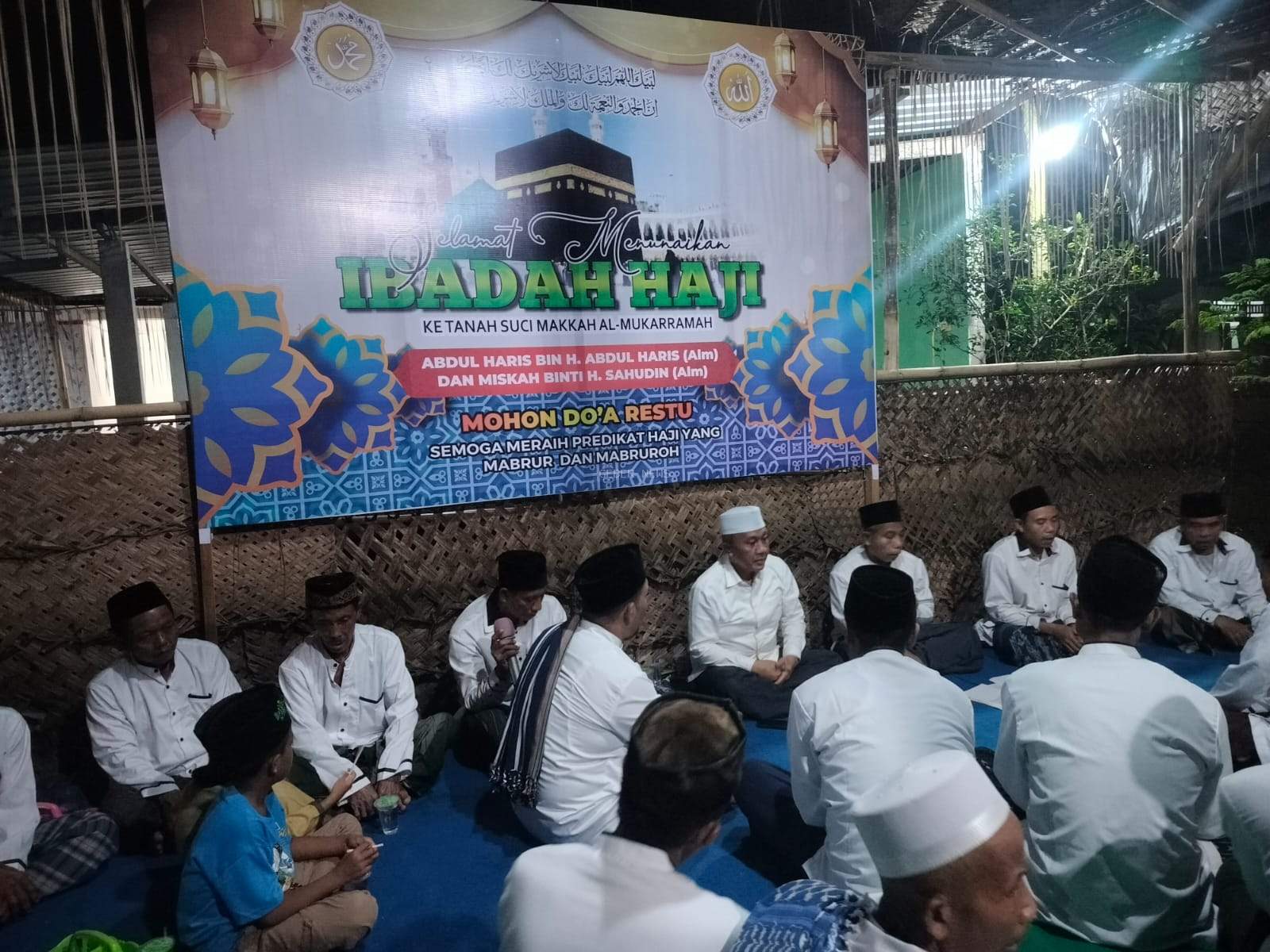 Anggota DPR RI NasDem Fauzan Khalid Ziarah ke Calon Jamaah Haji 