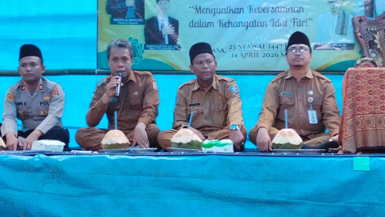 Biro Kesra NTB Hadiri Halal Bi Halal Yayasan Darul Munir NU Sukarara
