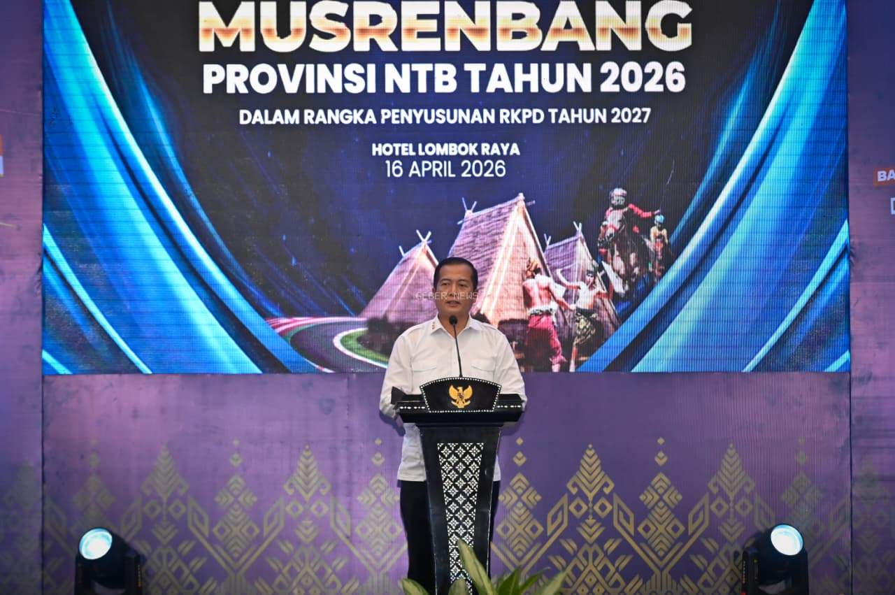 Gubernur Iqbal Paparkan Strategi NTB Makmur Mendunia Saat Membuka Musrenbang 2026