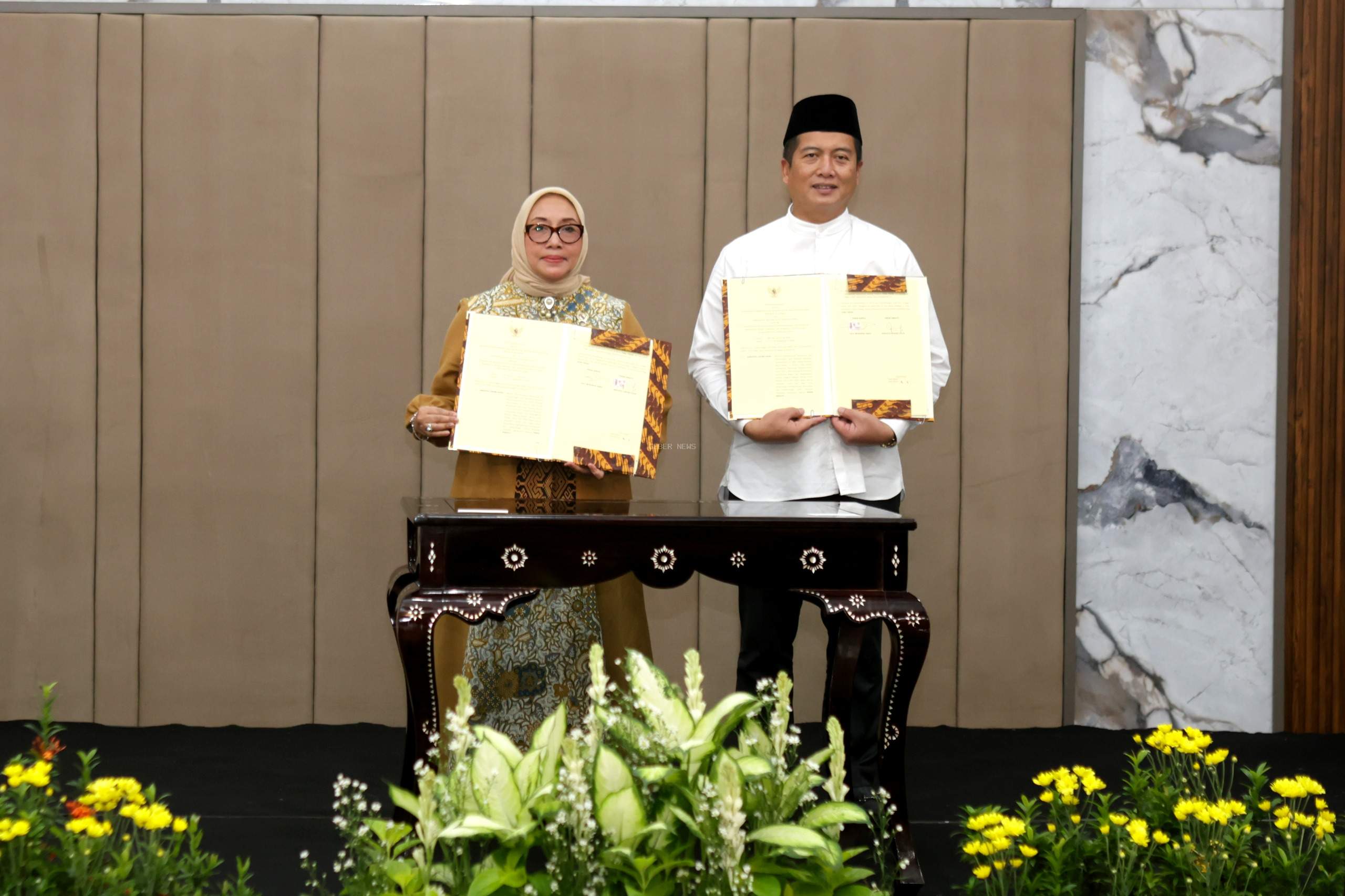 Gubernur NTB dan Menteri PPPA Teken Kesepakatan Perlindungan Perempuan dan Anak