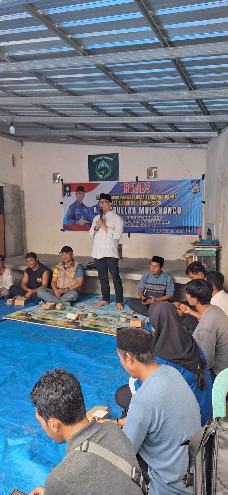 Serap Aspirasi, H. Hasbullah Muis Konco Gelar Reses 2026