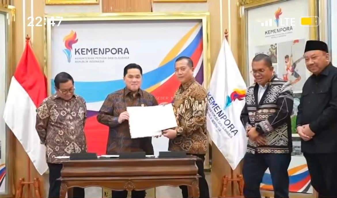 Gubernur Iqbal, Resmi Terima SK Tuan Rumah PON XXII 2028