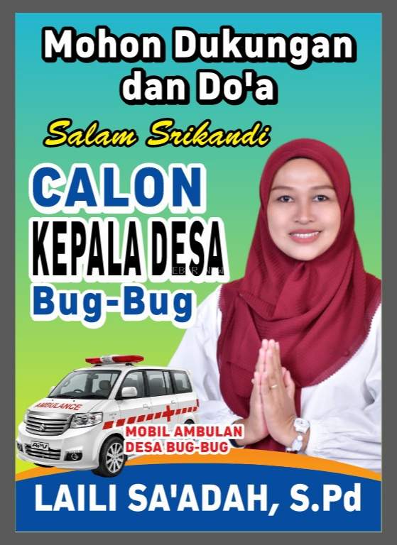 Mengenal Laili Sa'adah, S.Pd (Edisi I): Figur Perempuan Berkomitmen untuk Pembaharuan Desa Bug-Bug
